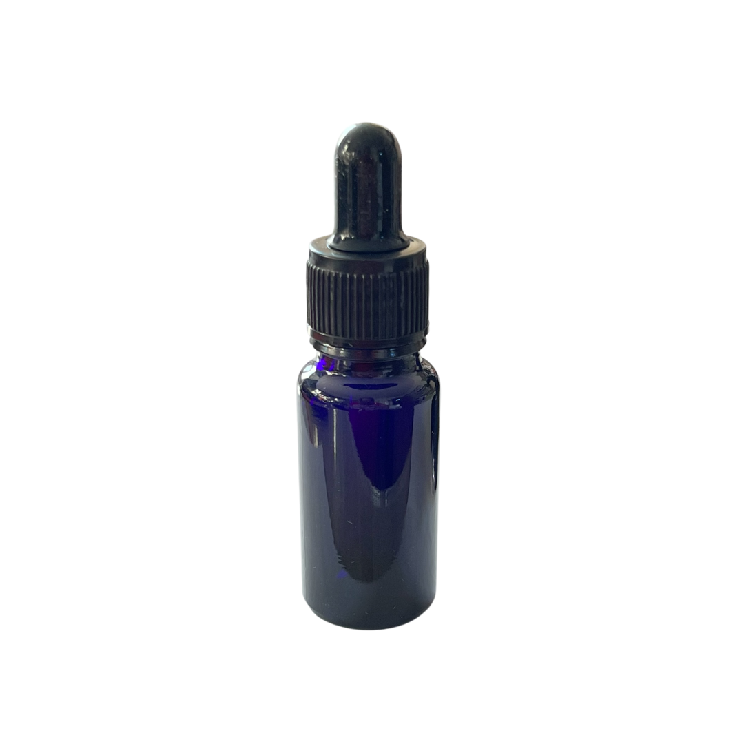 Pipettenfläschli, 10ml Blauglas - einzel