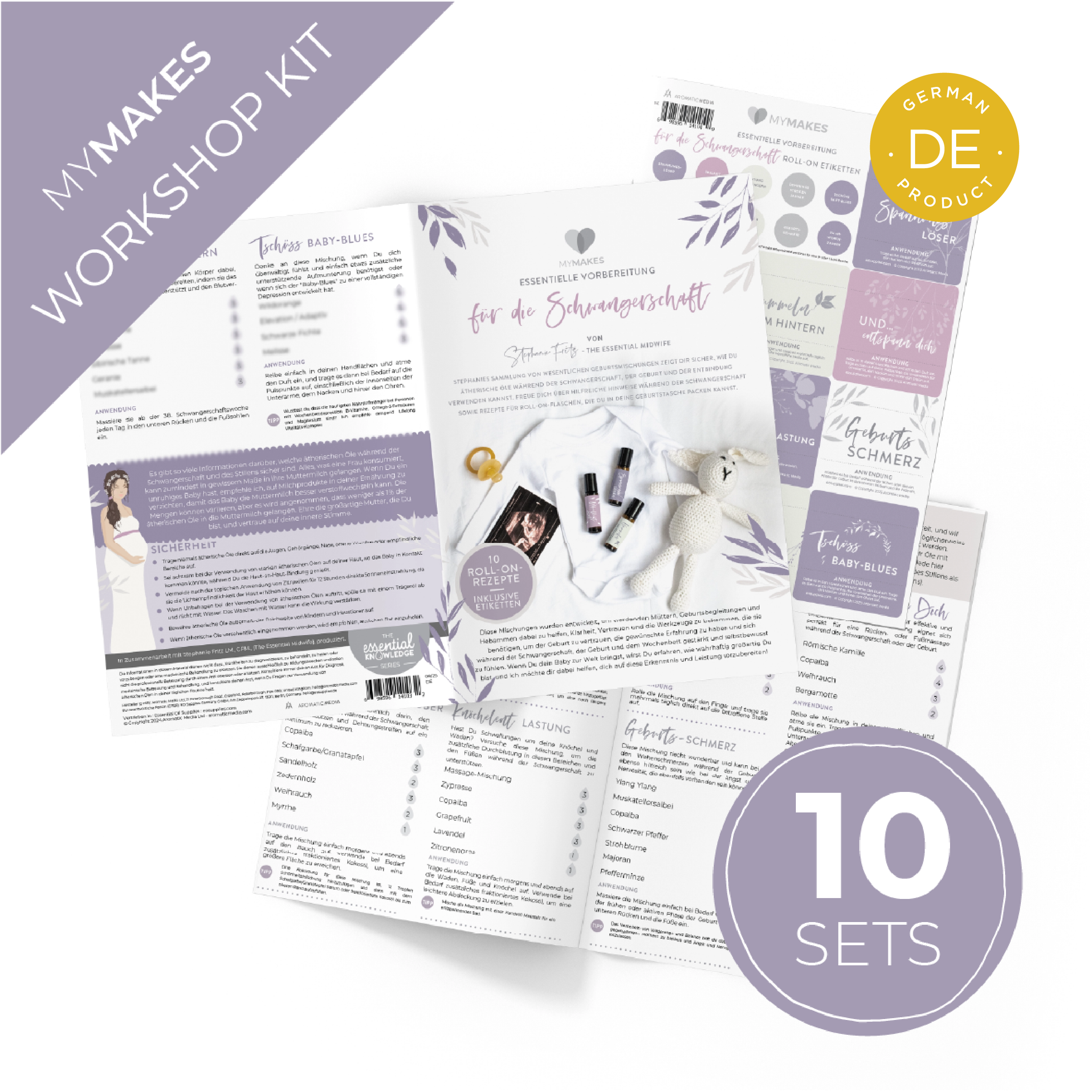 MyMakes für die Schwangerschaft von  Stephanie Fritz, (Make & Take Workshop 10er Set) - deutsch