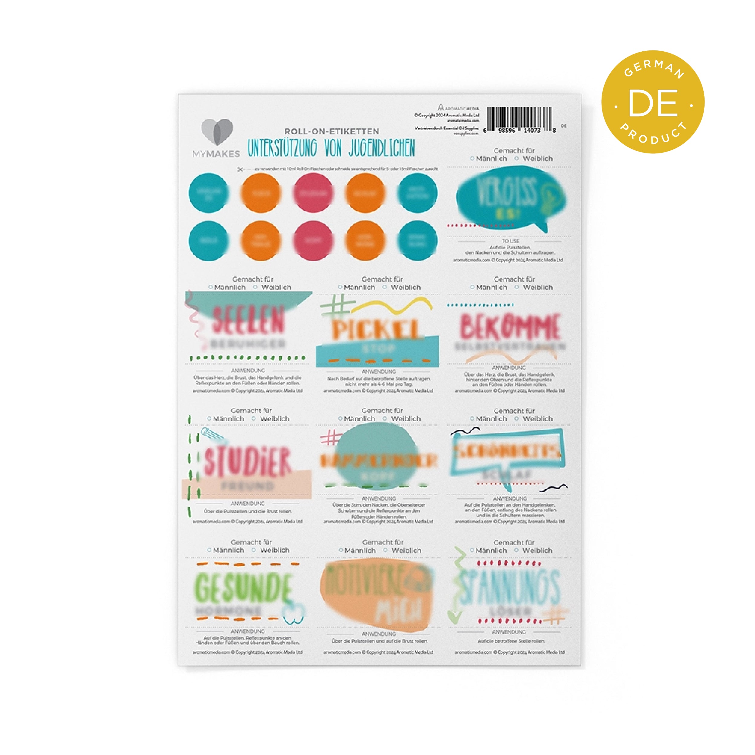 MyMakes "Unterstüzung von Jugendlichen", einzel - deutsch