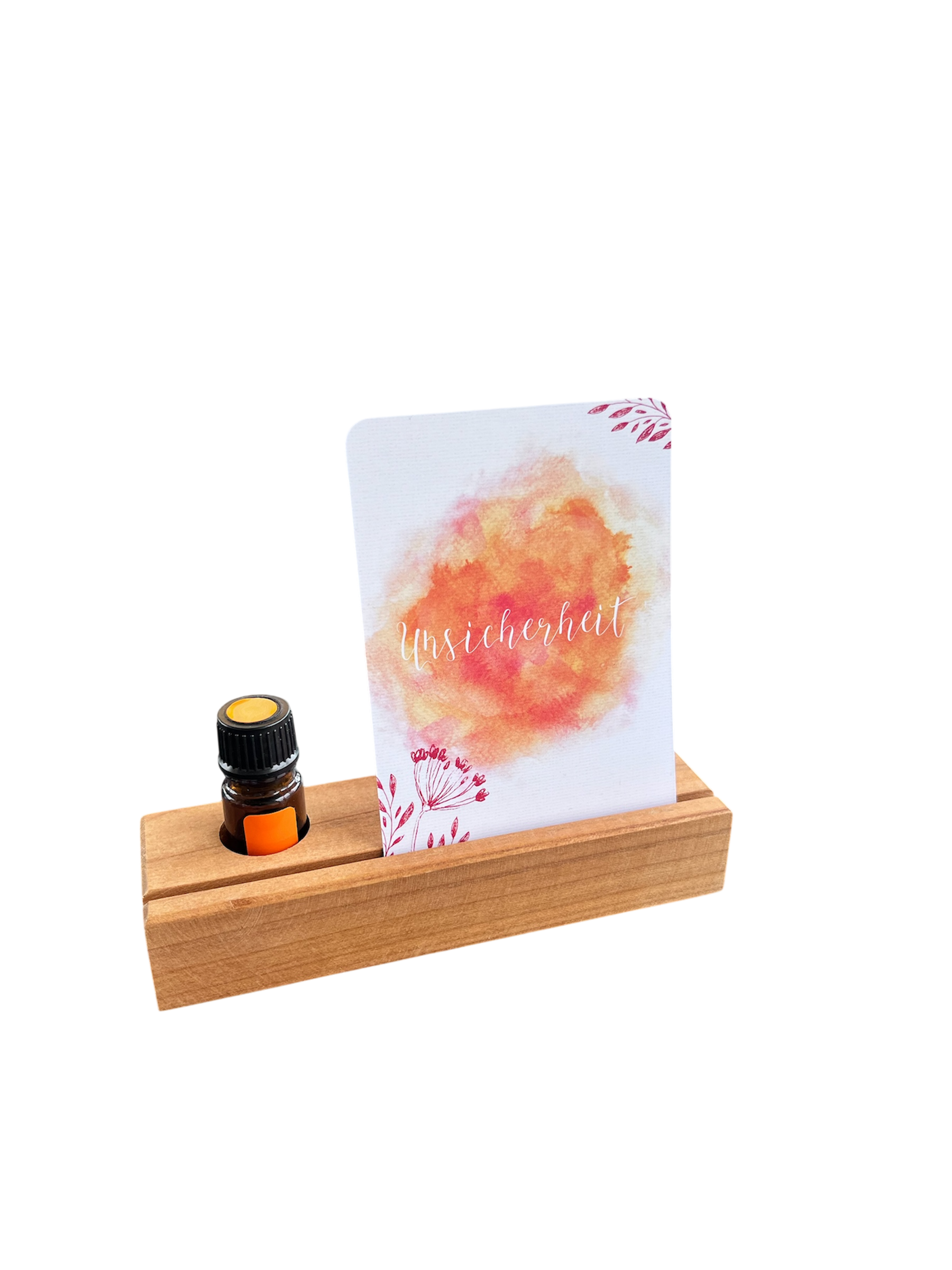 Kartenhalter für ROLLER oder 5ml Fläschli - 15,5cm lang
