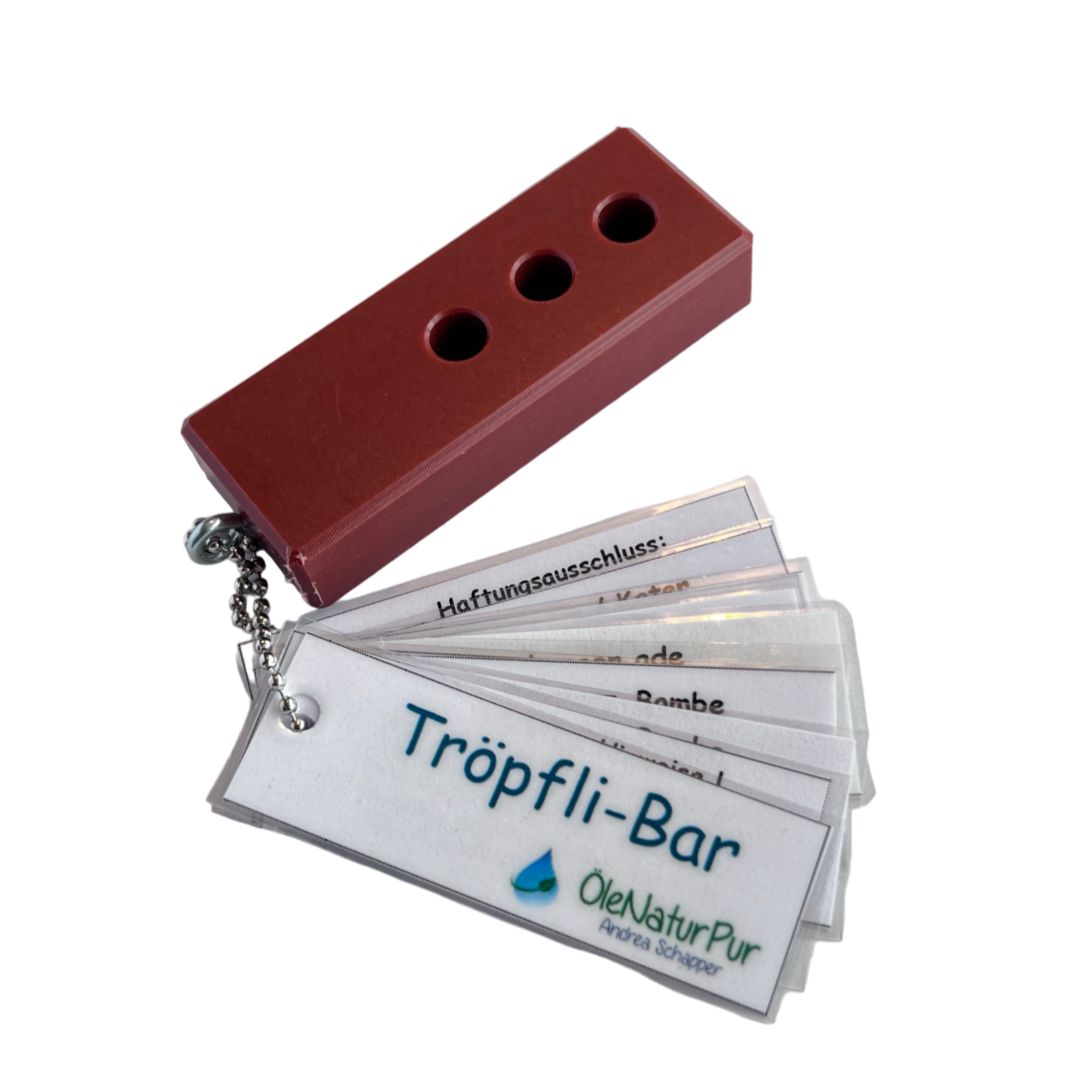 Tröpfli - Bar PE, rotbraun