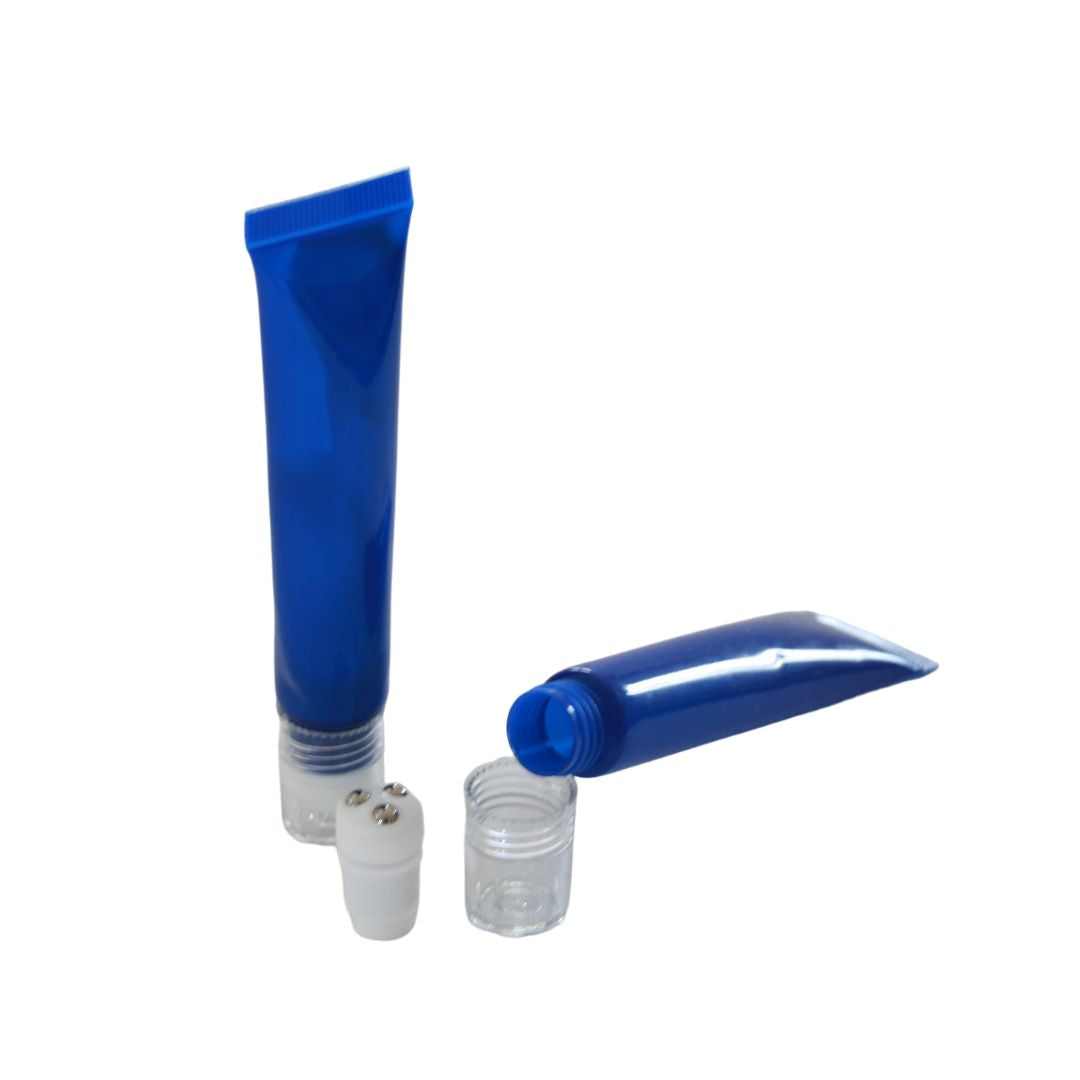 Tube 20ml blau mit Kugelapplikator