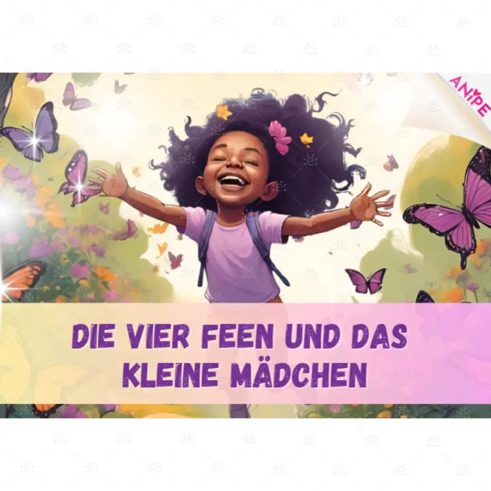 ANiPE ’Die vier Feen und das kleine Mädchen’ mini Booklet - deutsch