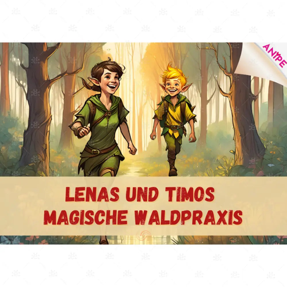ANiPE ’Lena’s und Timo’s Magische Waldpraxis’ mini Booklet - deutsch