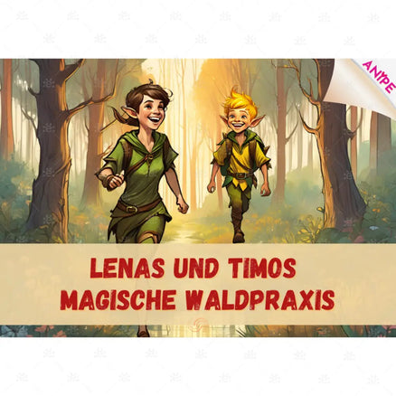 ANiPE ’Lena’s und Timo’s Magische Waldpraxis’ mini Booklet - deutsch