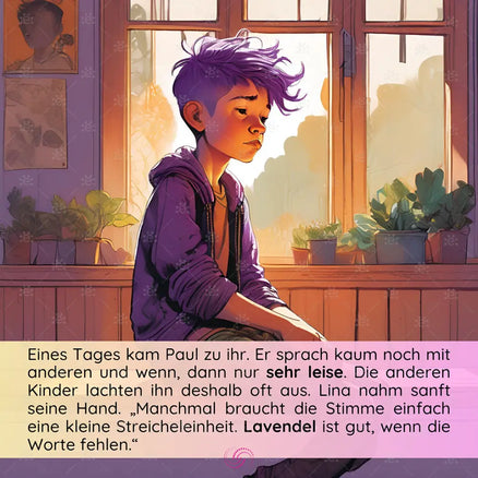ANiPE ’Lina und das Zauberbuch der Gefühle’ mini Booklet- deutsch