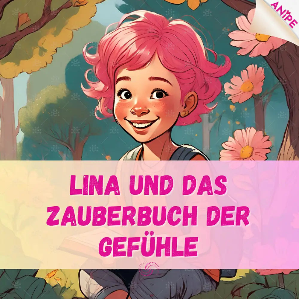 ANiPE ’Lina und das Zauberbuch der Gefühle’ mini Booklet- deutsch