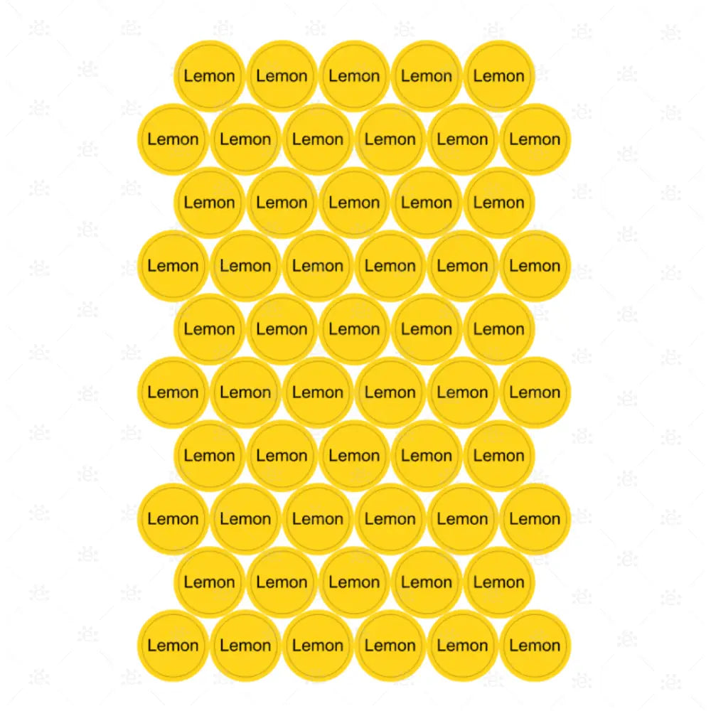 Cap Stickers Lemon