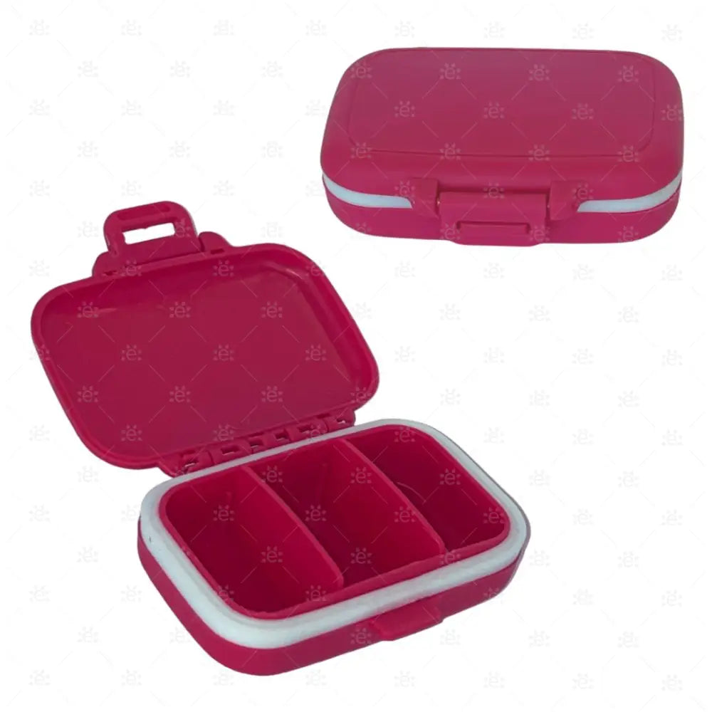 Mini Organizer Nahrungsergänzung hotpink