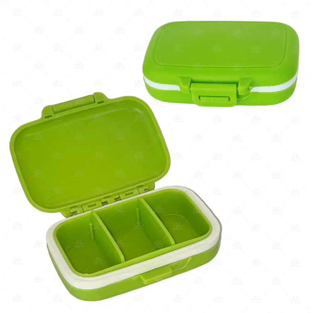 Mini Organizer Nahrungsergänzung lime
