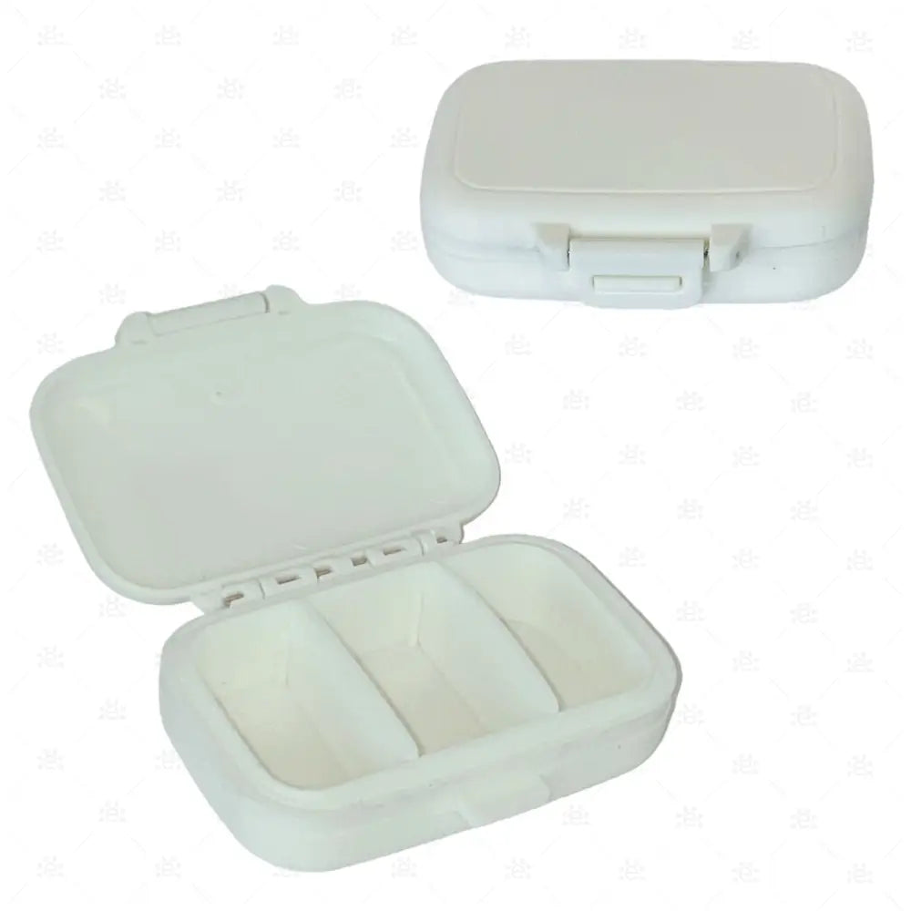 Mini Organizer Nahrungsergänzung weiss