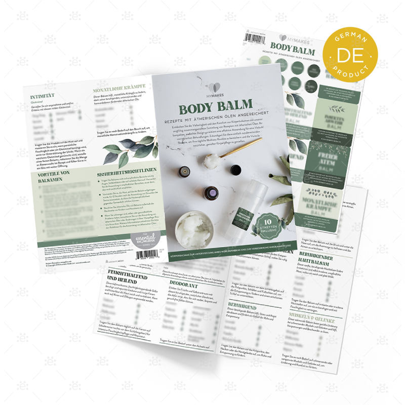 MyMakes: Body Balm (Single Set) - GERMAN Brochure