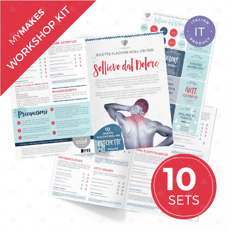 Mymakes:  Pain Relief (Make & Take Workshop Set) - Italian