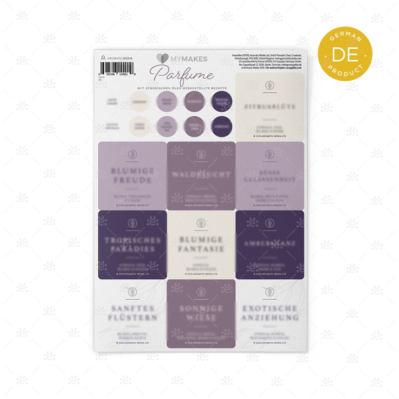 MyMakes: Purefume (Single Set) - GERMAN Brochure