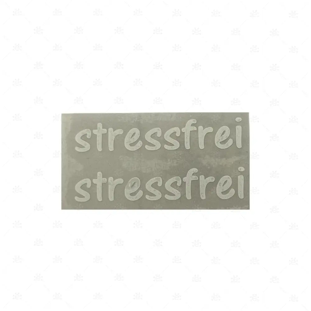 Rollerbeschriftungen doppel ’stressfrei’ weiss Labels