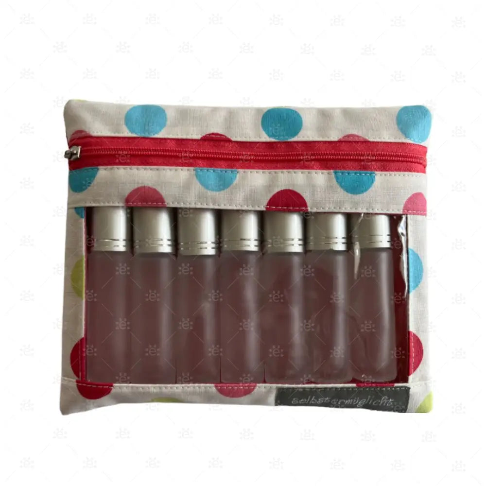 Tasche mit Sichtfenster bunte Punkte Cases & Displays