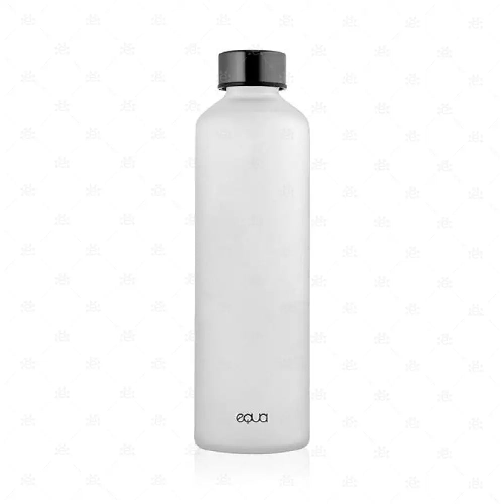 Trinkflasche Equa Mismatch Black 750ml Borosilikatglas