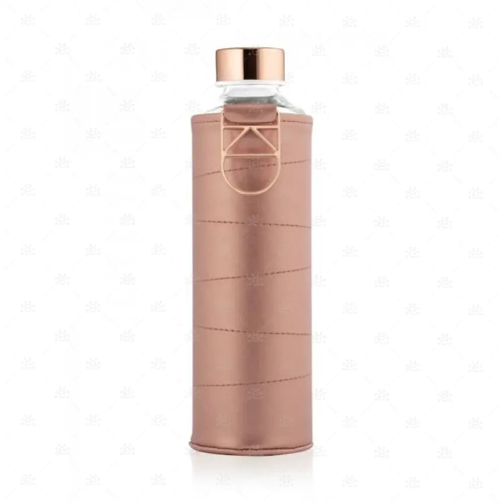 Trinkflasche Equa Mismatch Bronze 750ml Borosilikatglas