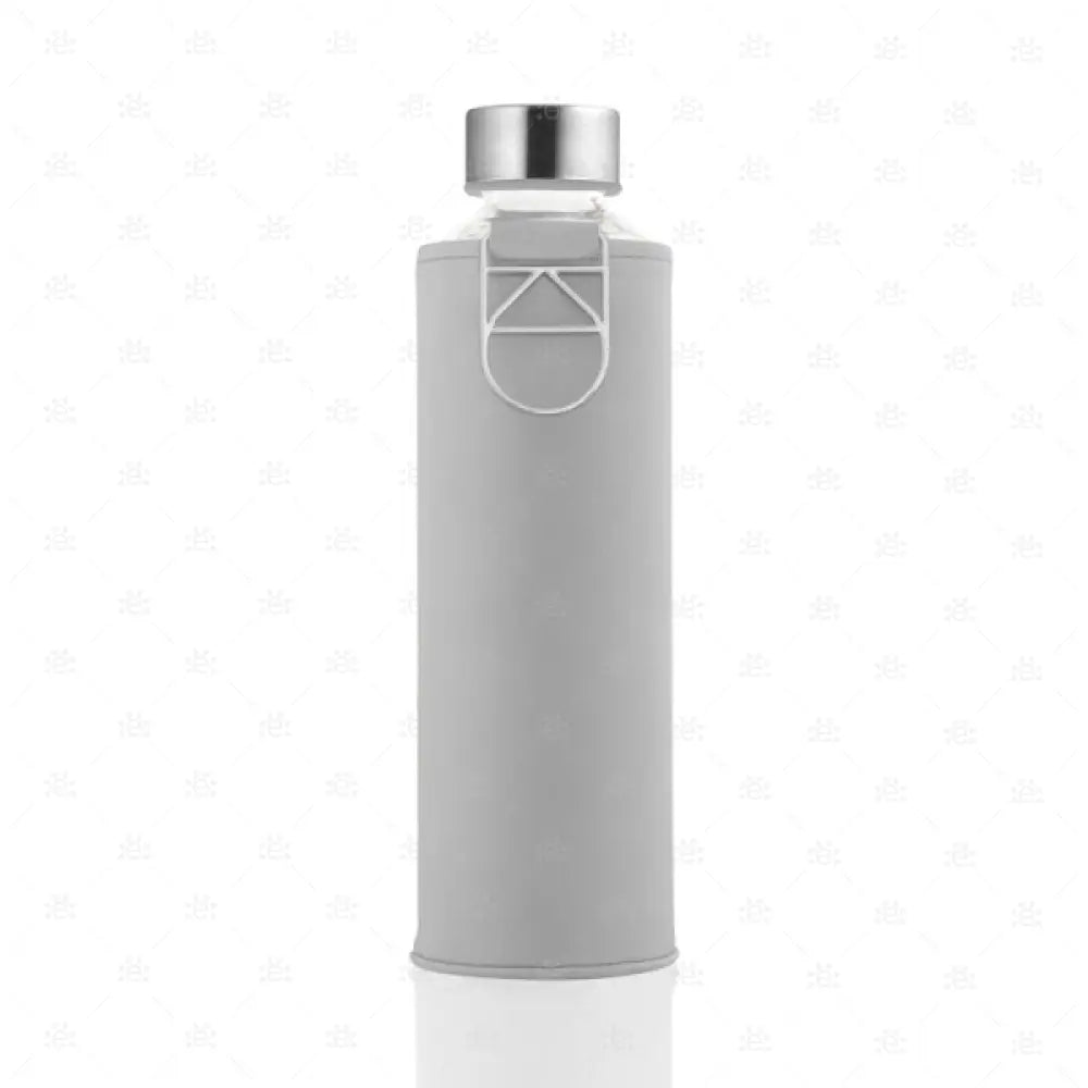 Trinkflasche Equa Mismatch Grey Dove 750ml Borosilikatglas