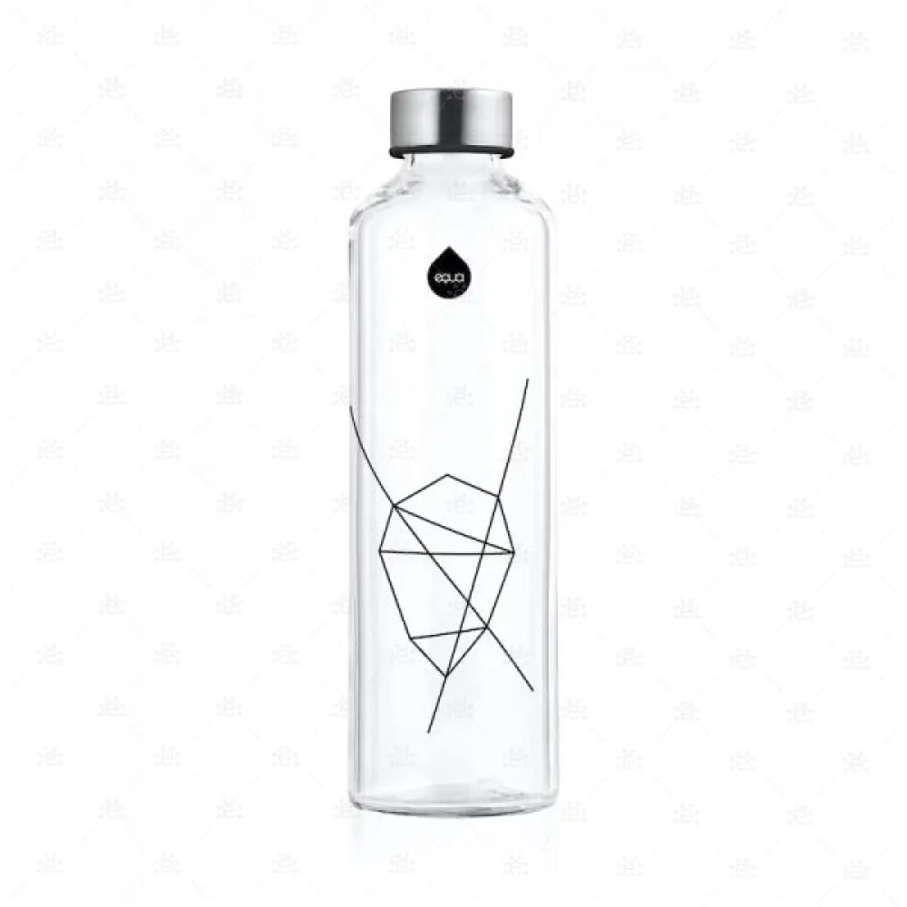 Trinkflasche Equa Mismatch Stone 750ml Borosilikatglas
