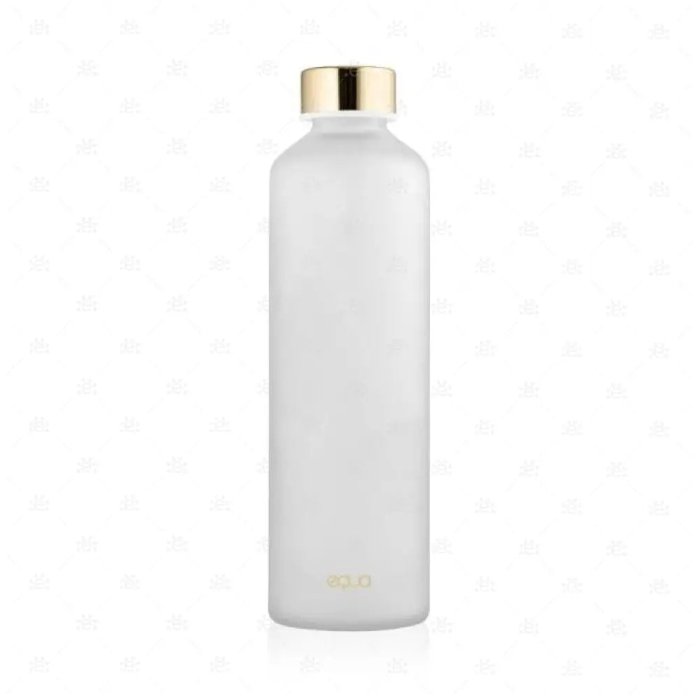 Trinkflasche Equa Mismatch White 750ml Borosilikatglas