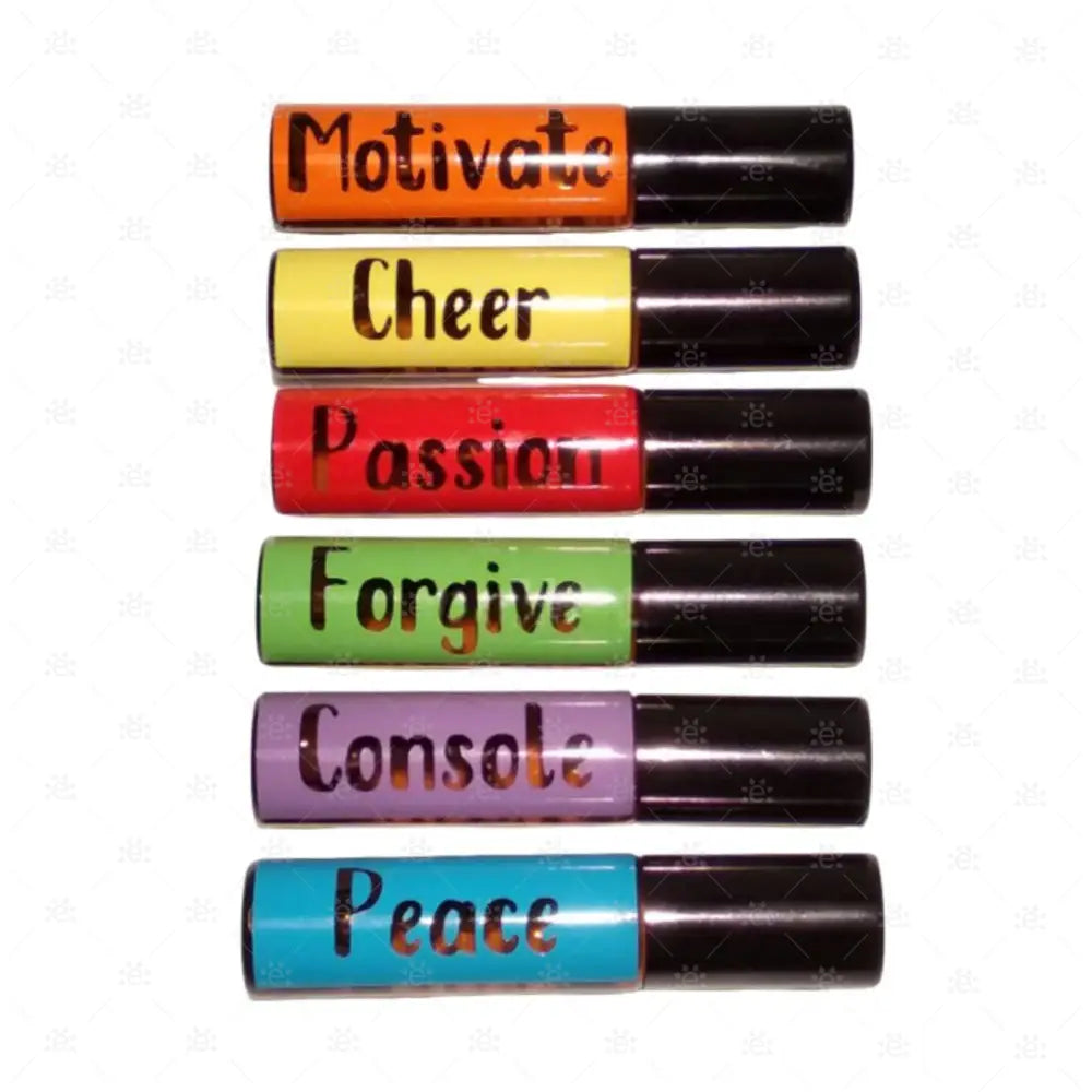 Vinyl Beschriftung für Emotionen Roller 5ml & 10ml Roller Labels